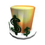Golden Top Hat of Bling Bling