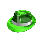 Green Sparkle Time Fedora