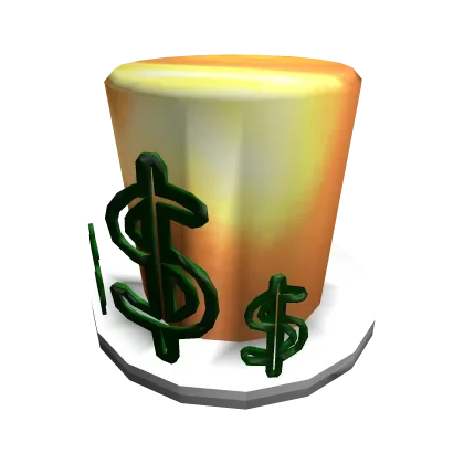Golden Top Hat of Bling Bling